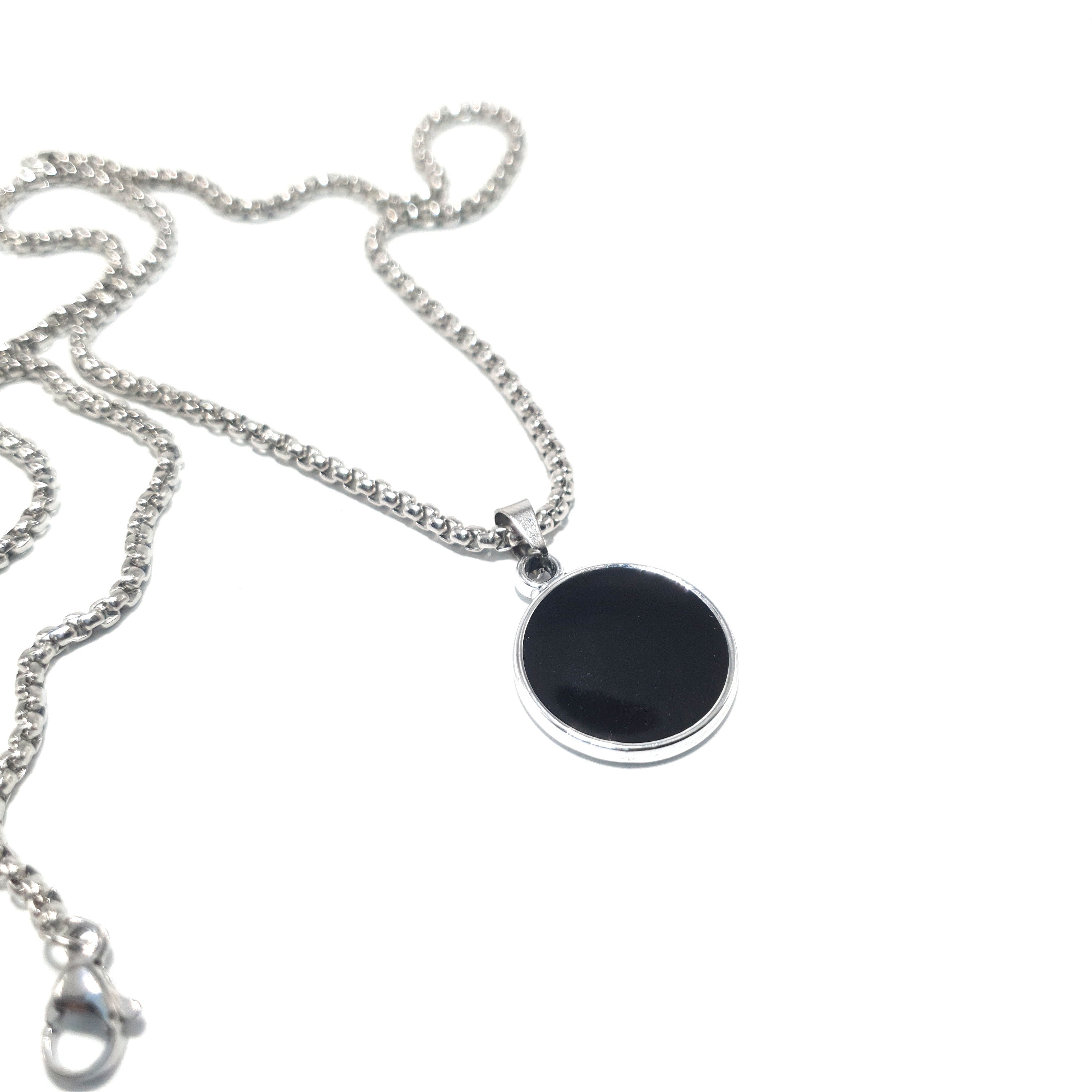 Round Onyx Pendant