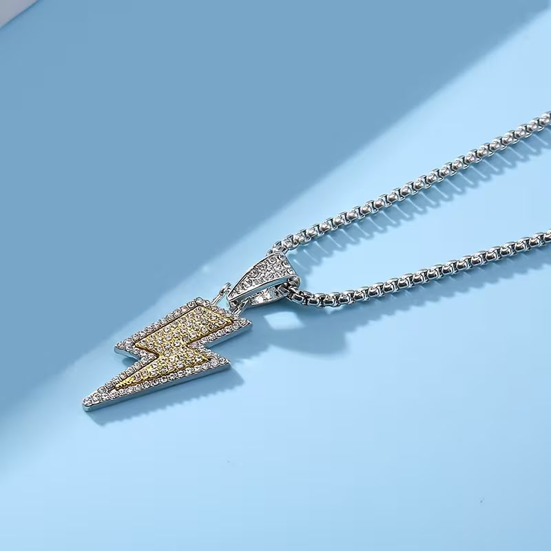 Iced Flash Pendant (Golden)