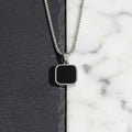 Square Onyx Pendant