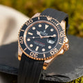 Rolex Yatch Master (silicone straps)