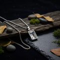 Silver Cubic Zirconia Stone Pendant